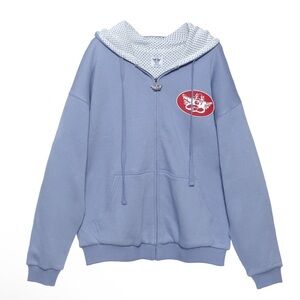 Boys Lie Along The Ride Harley Zip Up